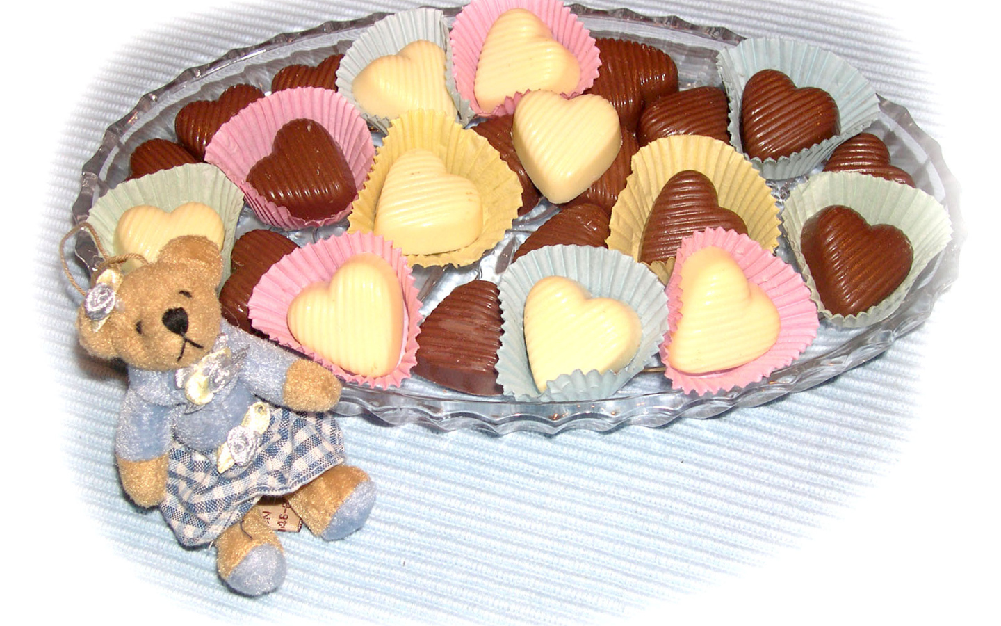 Шоколадные сердечки в День Святого Валентина