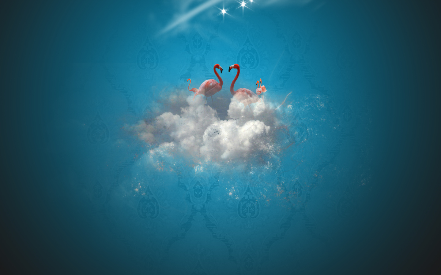 Рай фламинго