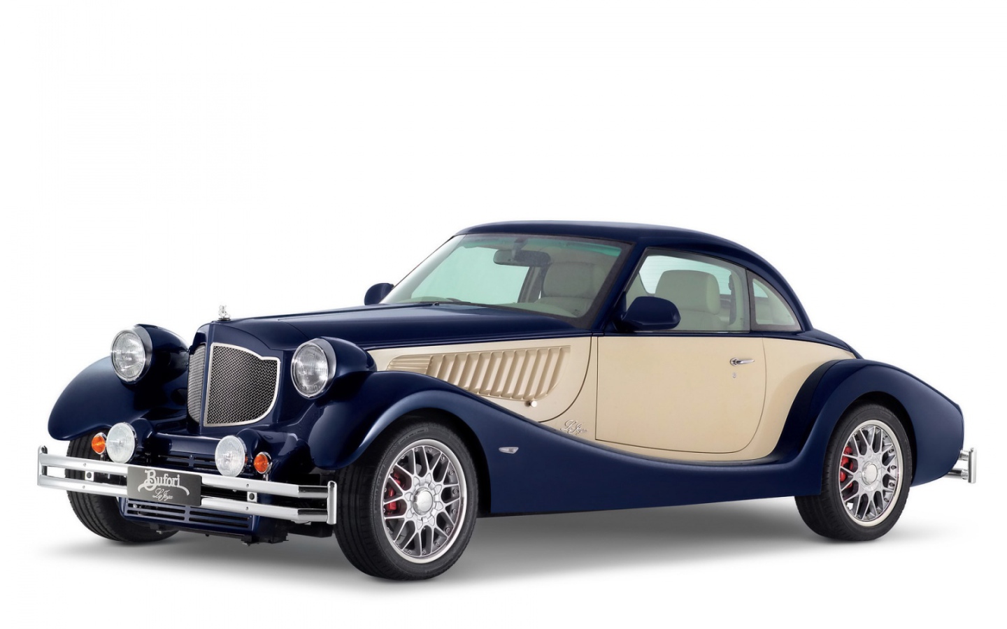 Bufori голубой кремовый