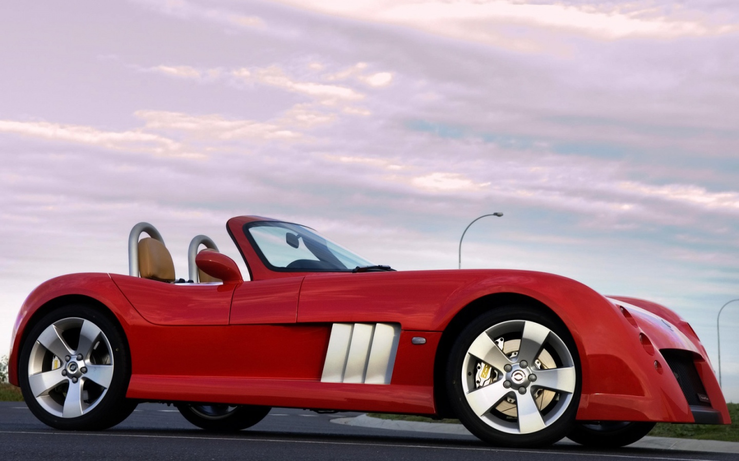 Красный спортивный Elfin