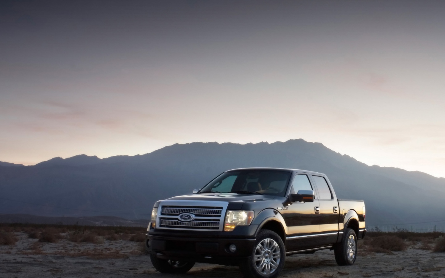 Черный Ford F150