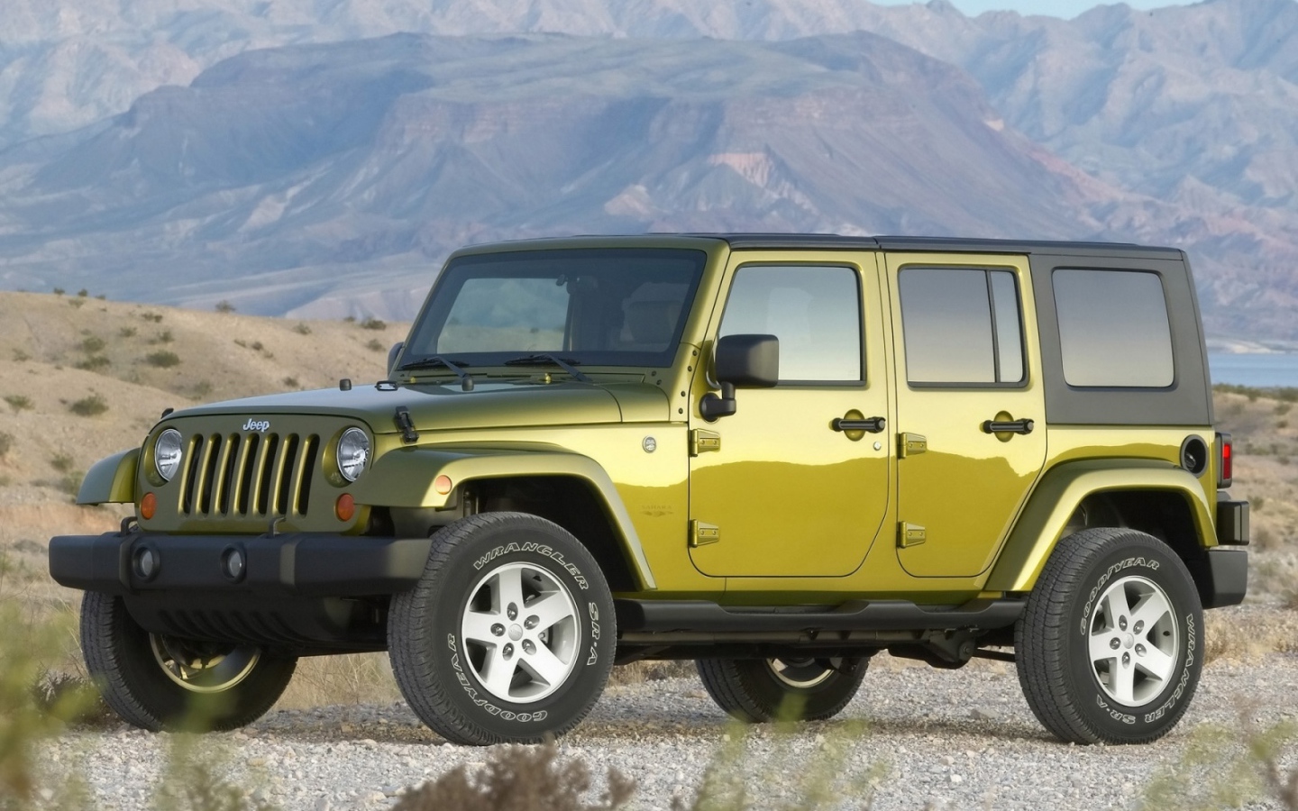 Полный привод Jeep Wrangler