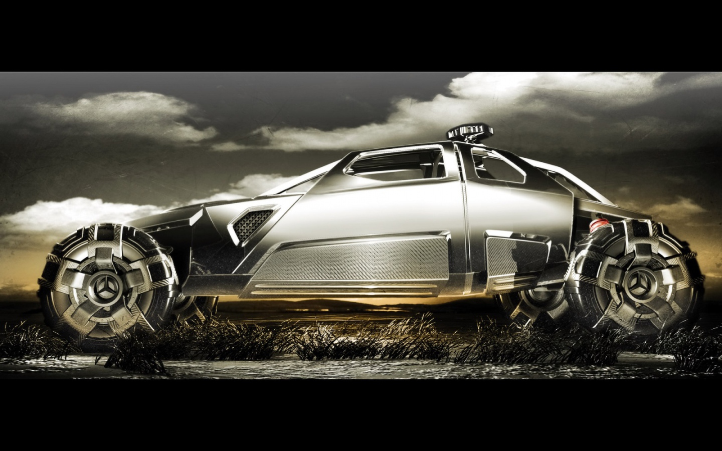 Тачка из будущего от Mercedes