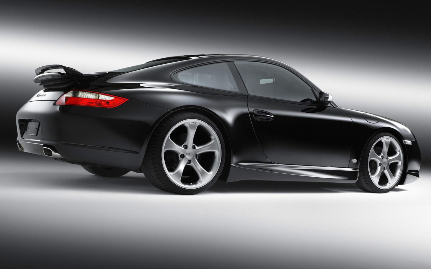 Porsche вид сбоку