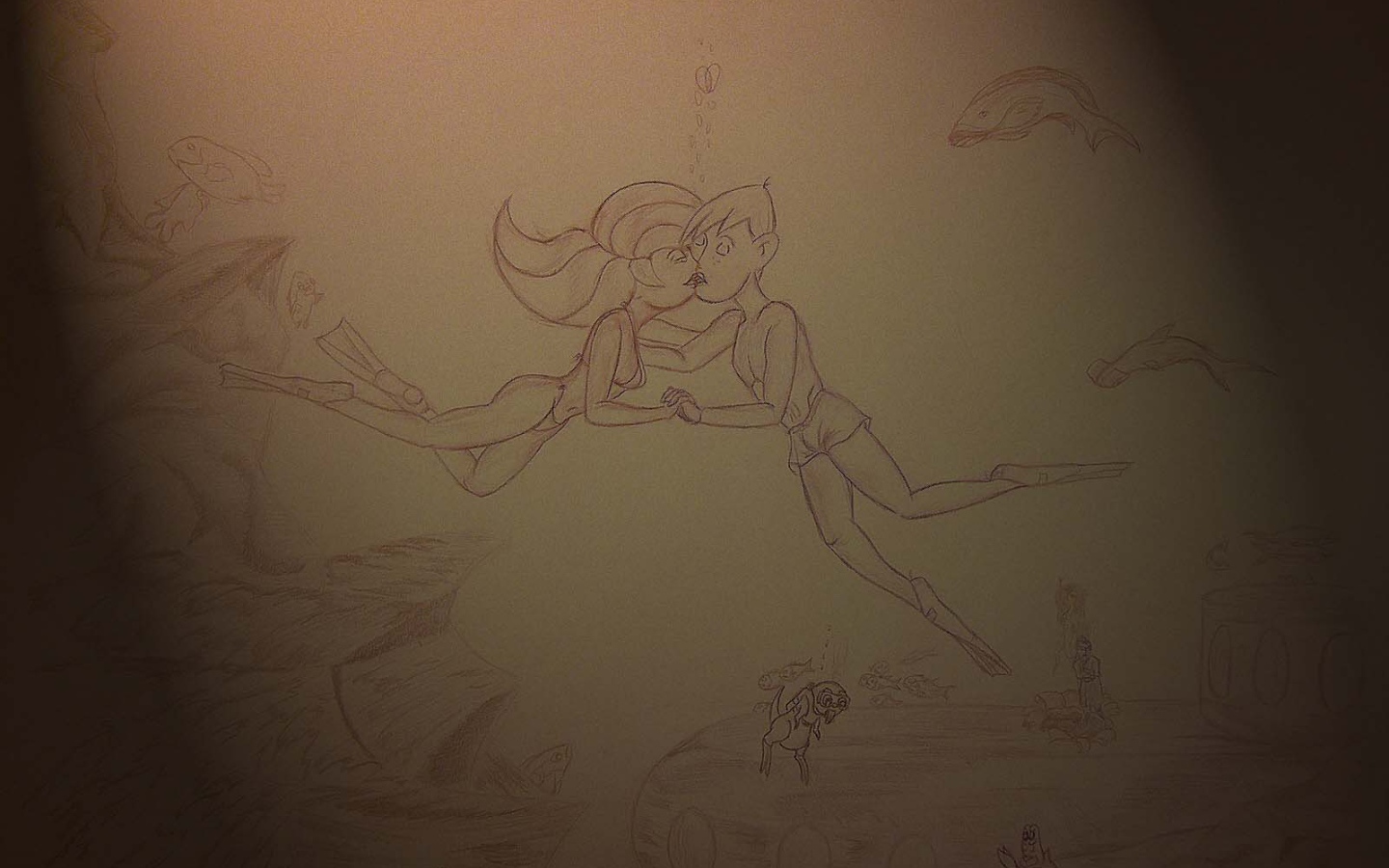 Подводный поцелуй