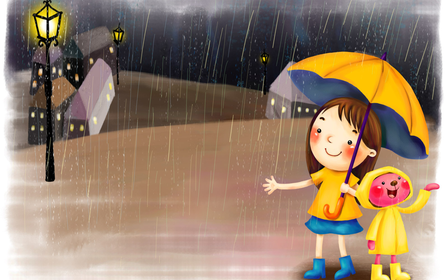 Прогулка под дождем