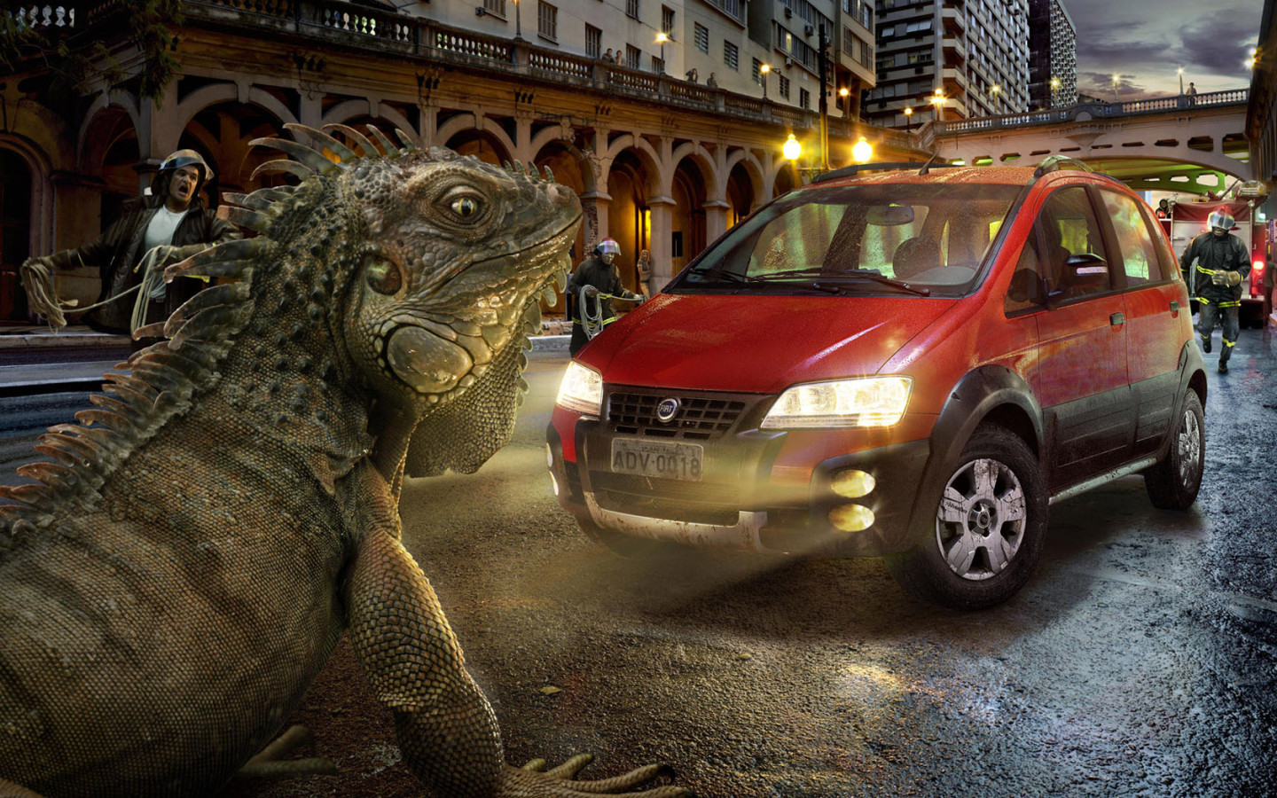 Ящерица мутант