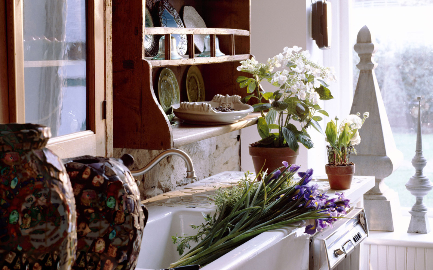 Кухня в старом стиле