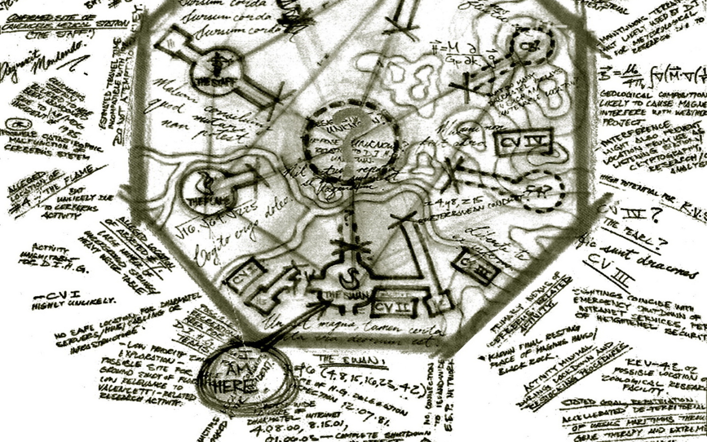 План люков / Остаться в живых / Сериал потерянные / LOST