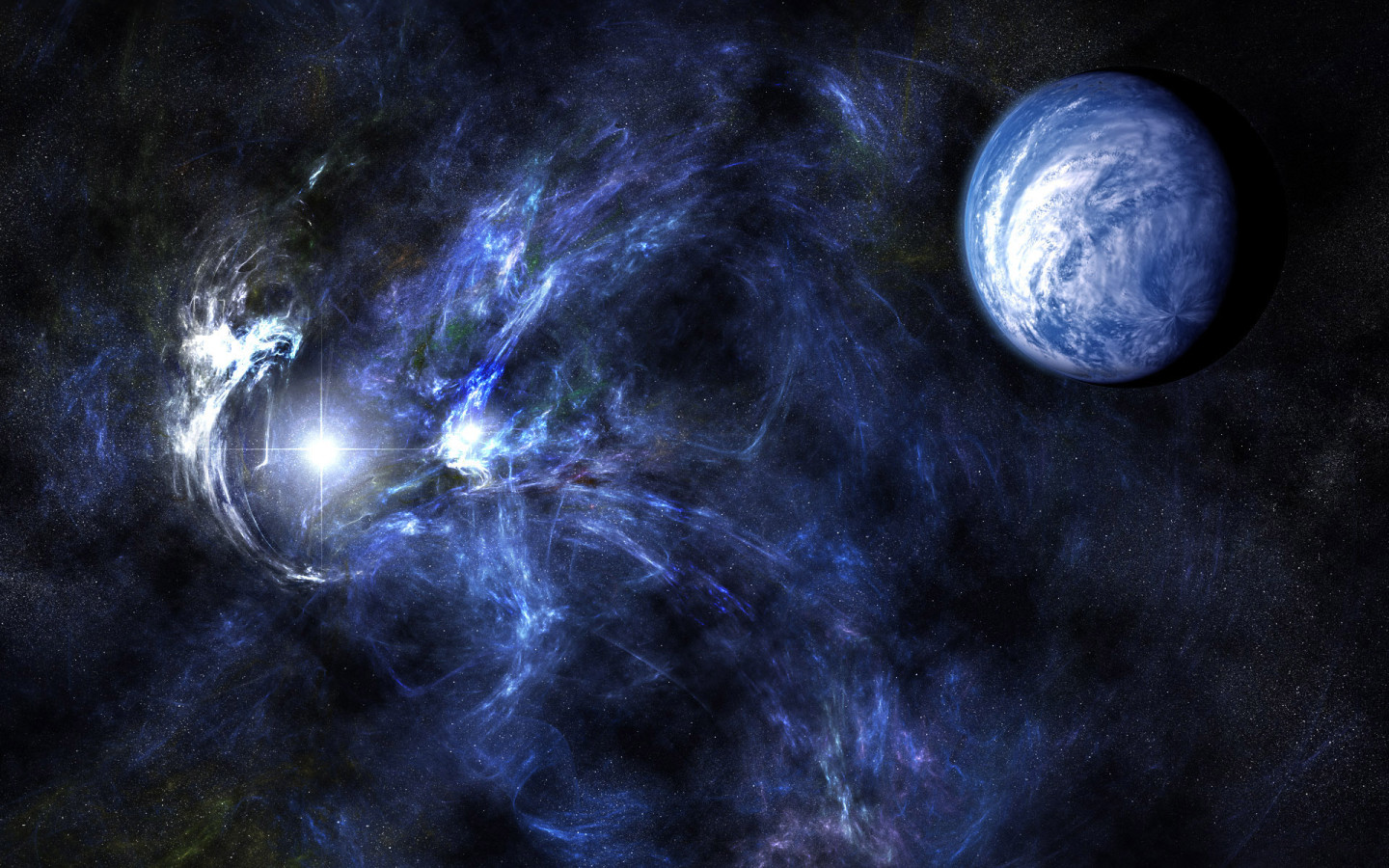 Синяя планета