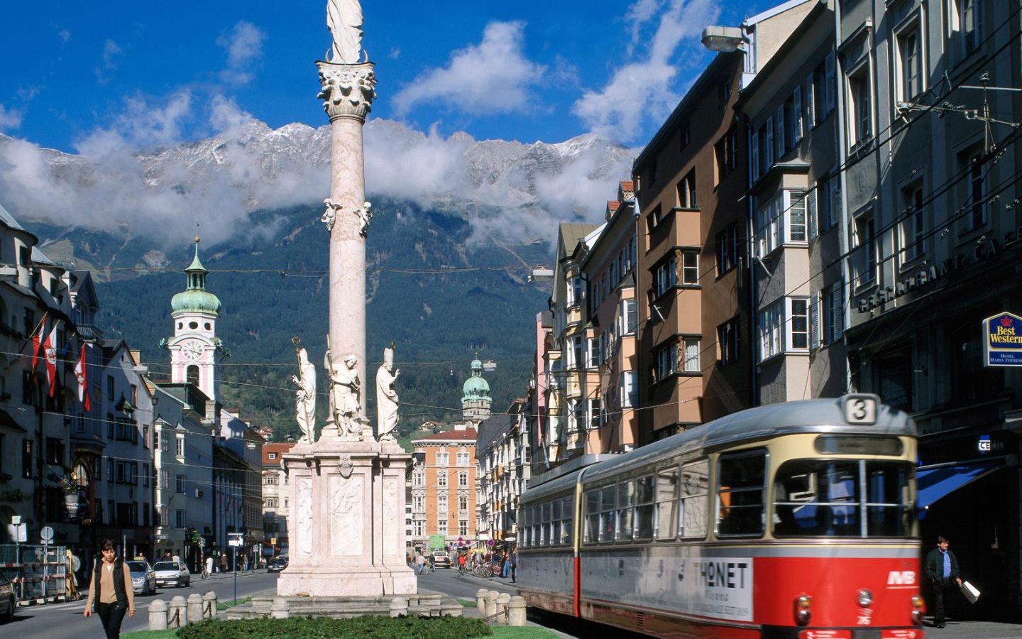 Улица Марии Терезы, Инсбрук, Австрия