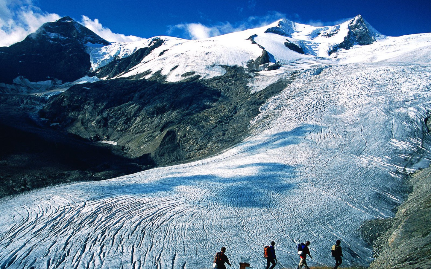 Ледник Schlaten, Hohe Tauern Национальный Парк, Австрия