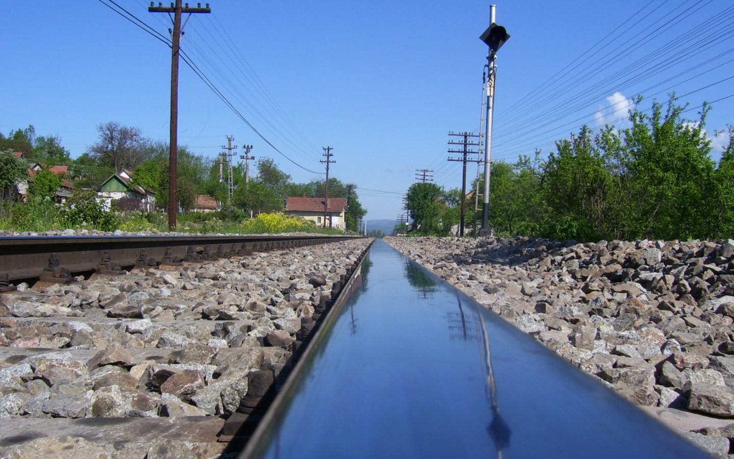 Железнодорожное зеркало