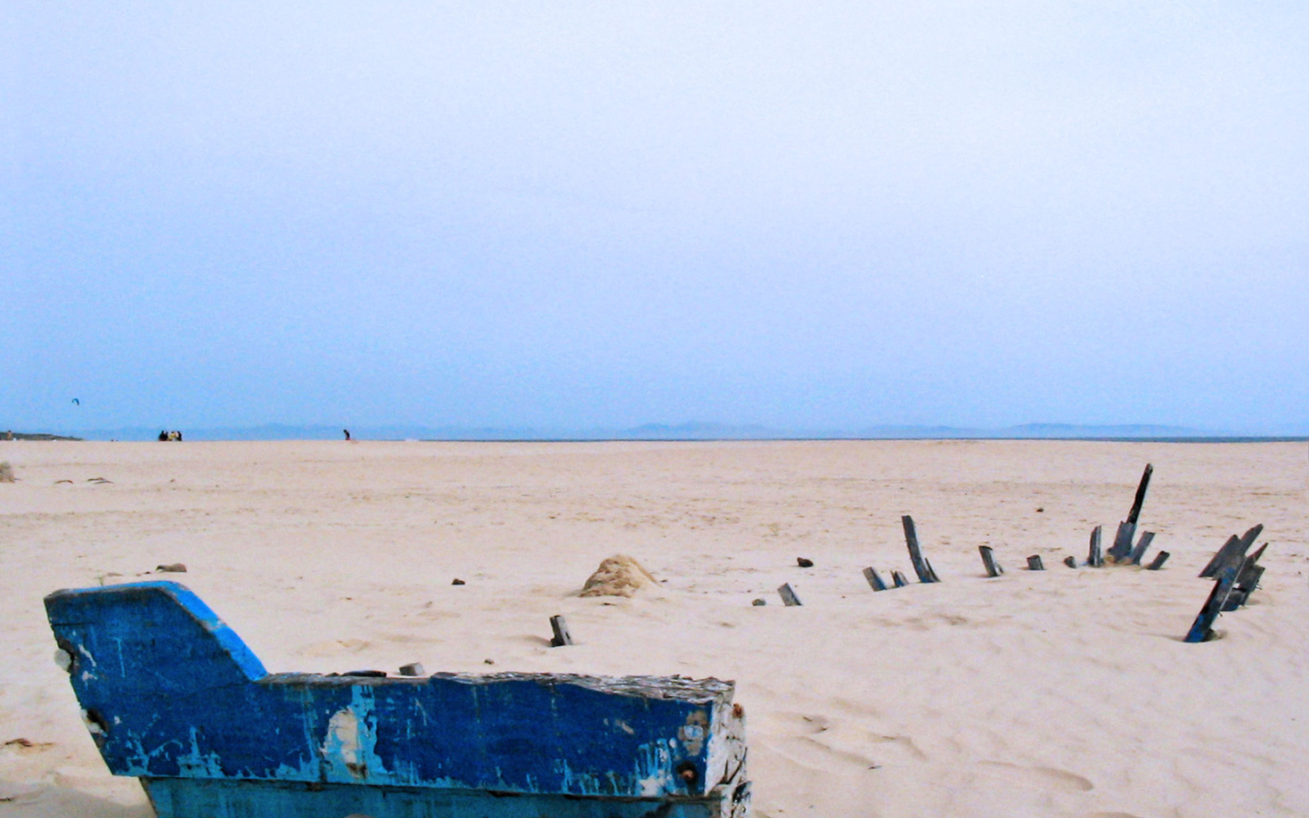 Лодка на Испанском побережье