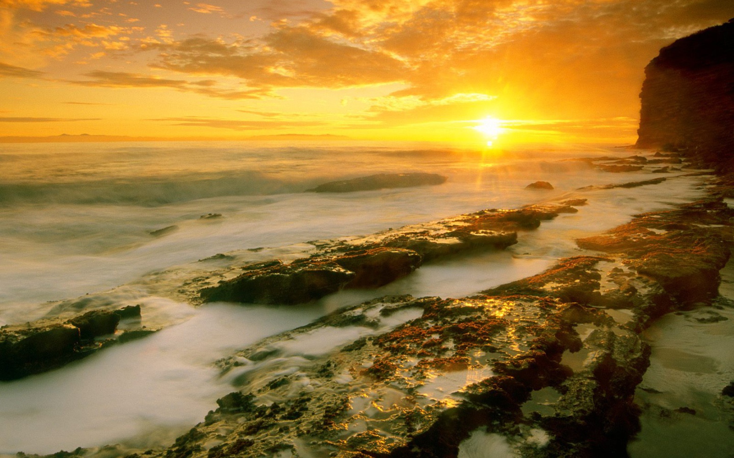 Красивый вид на море  / Сан Педро / Калифорния / США