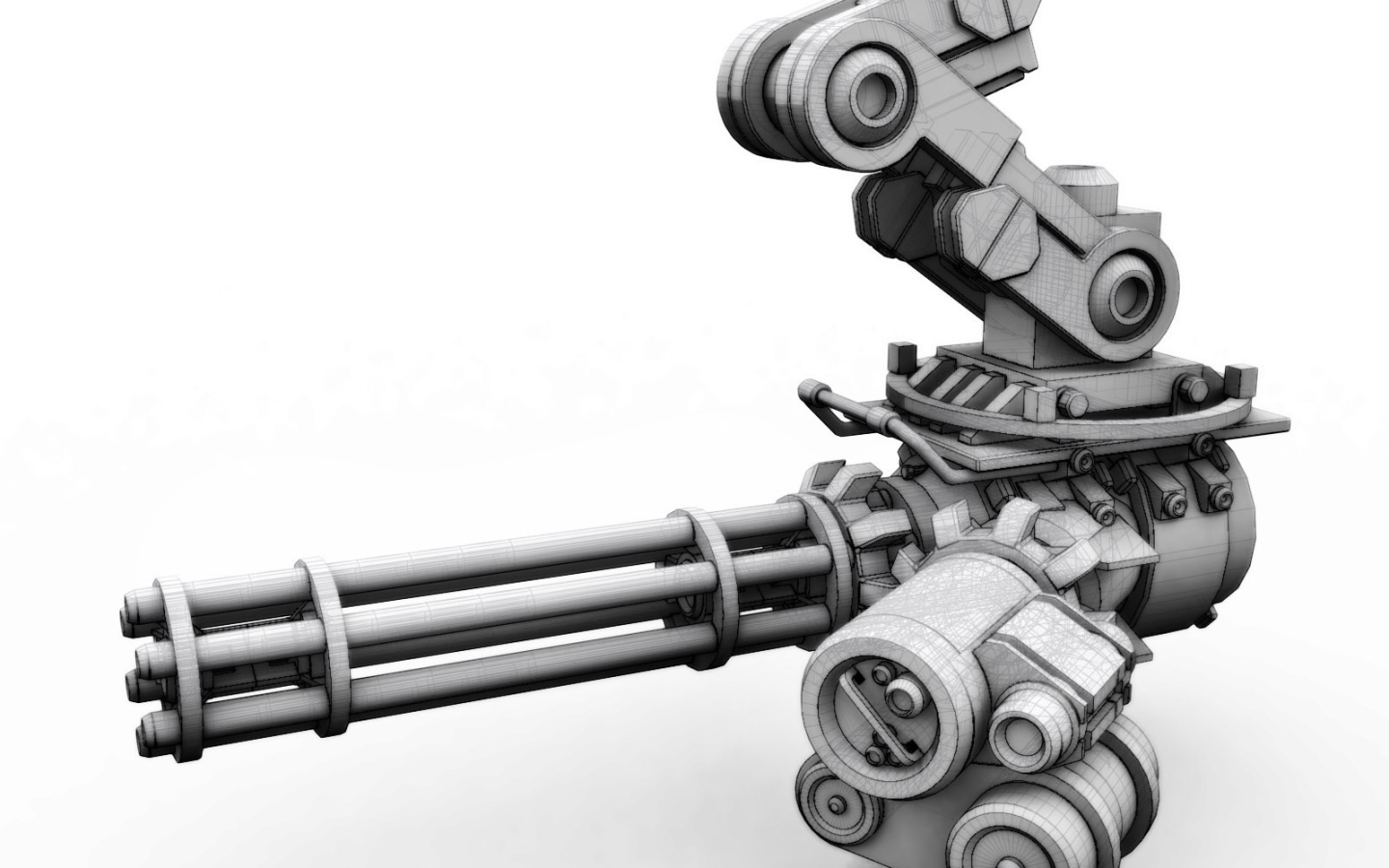 Пулемет мясорубка