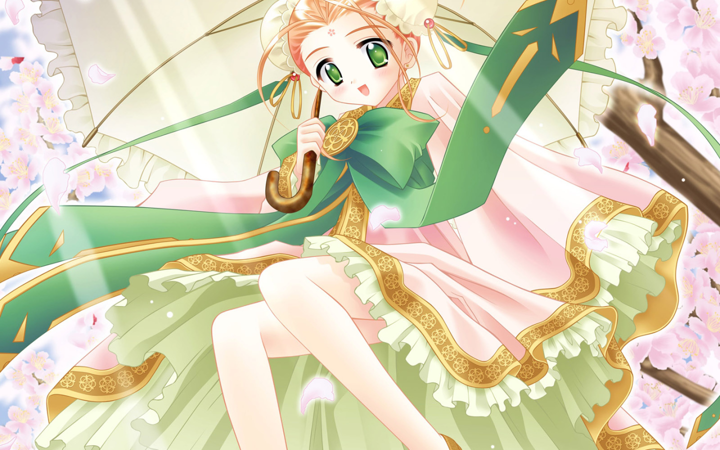 Девочка в розовом платье