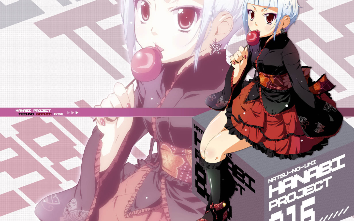 Аниме Красотка с конфетой