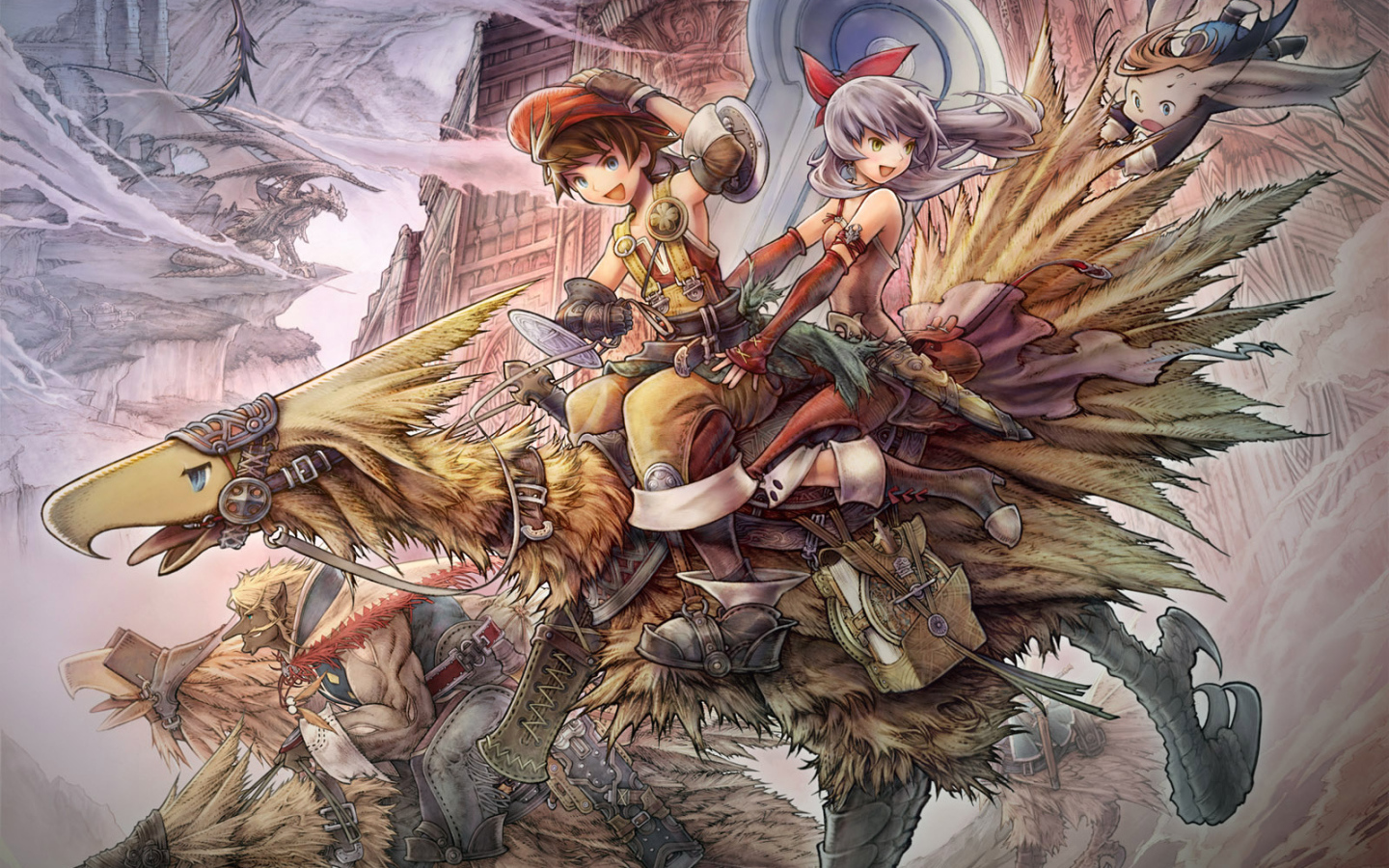 Верхом на чудо птице