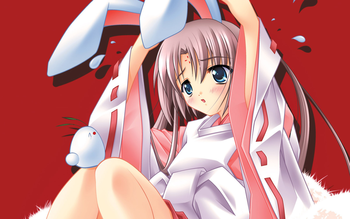 Девушка кролик