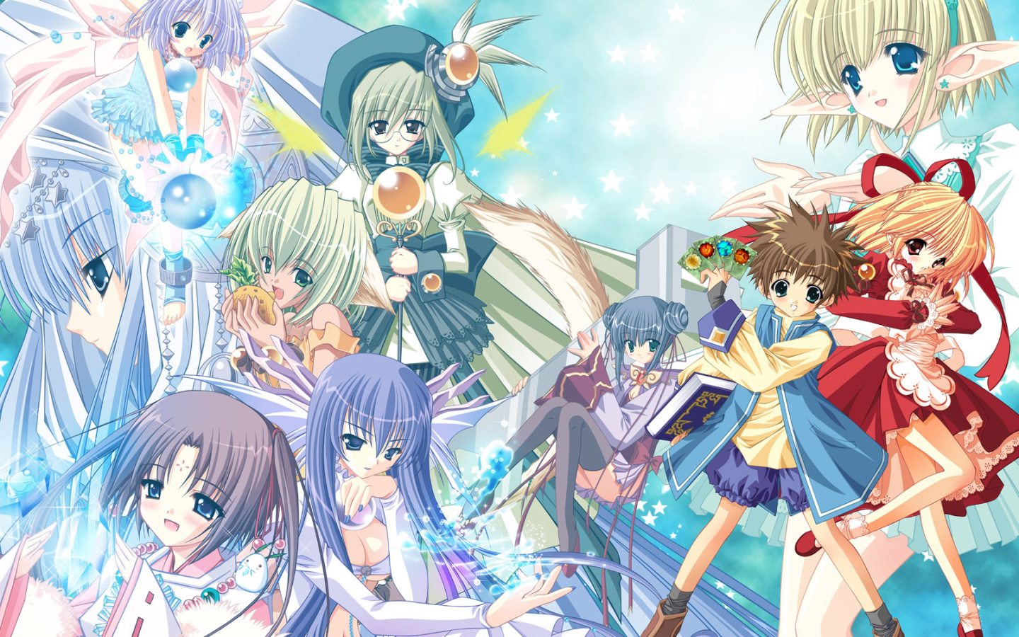 Анимешные девченки