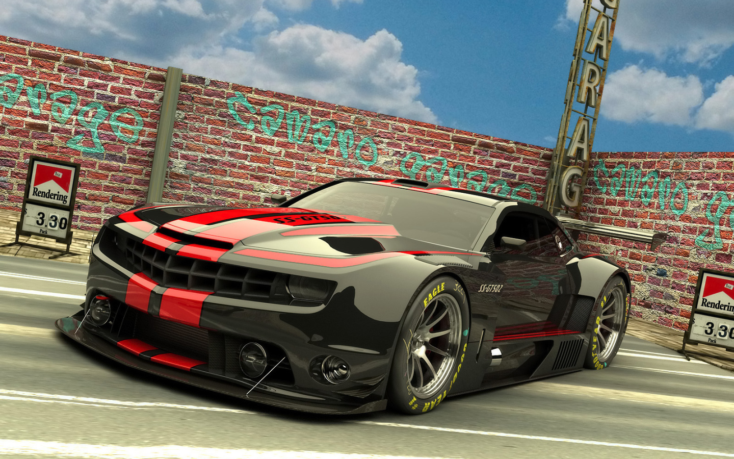 Черный Камаро