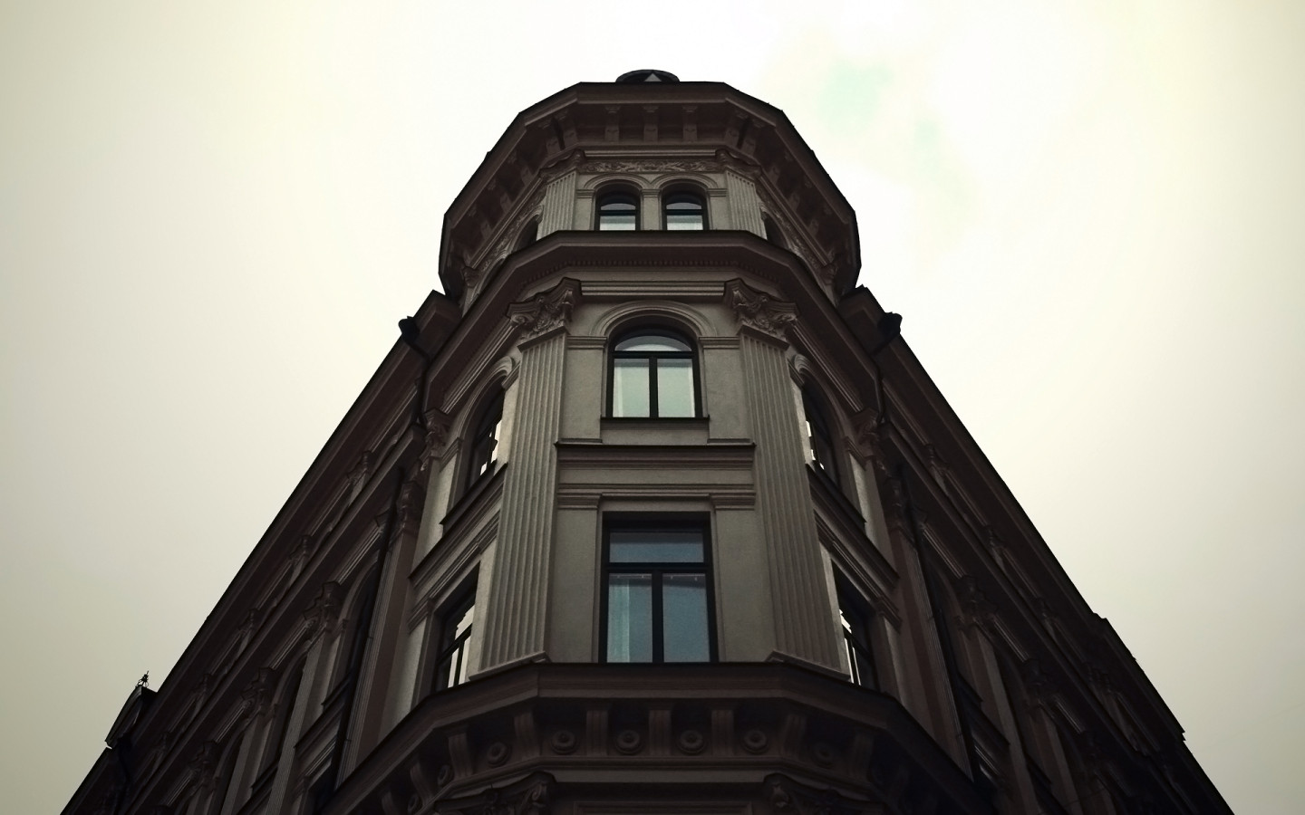 Красивая архитектура городского здания