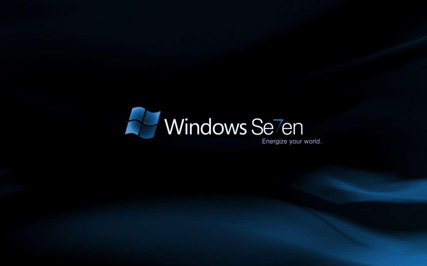 Microsoft Windows Seven Dark logo