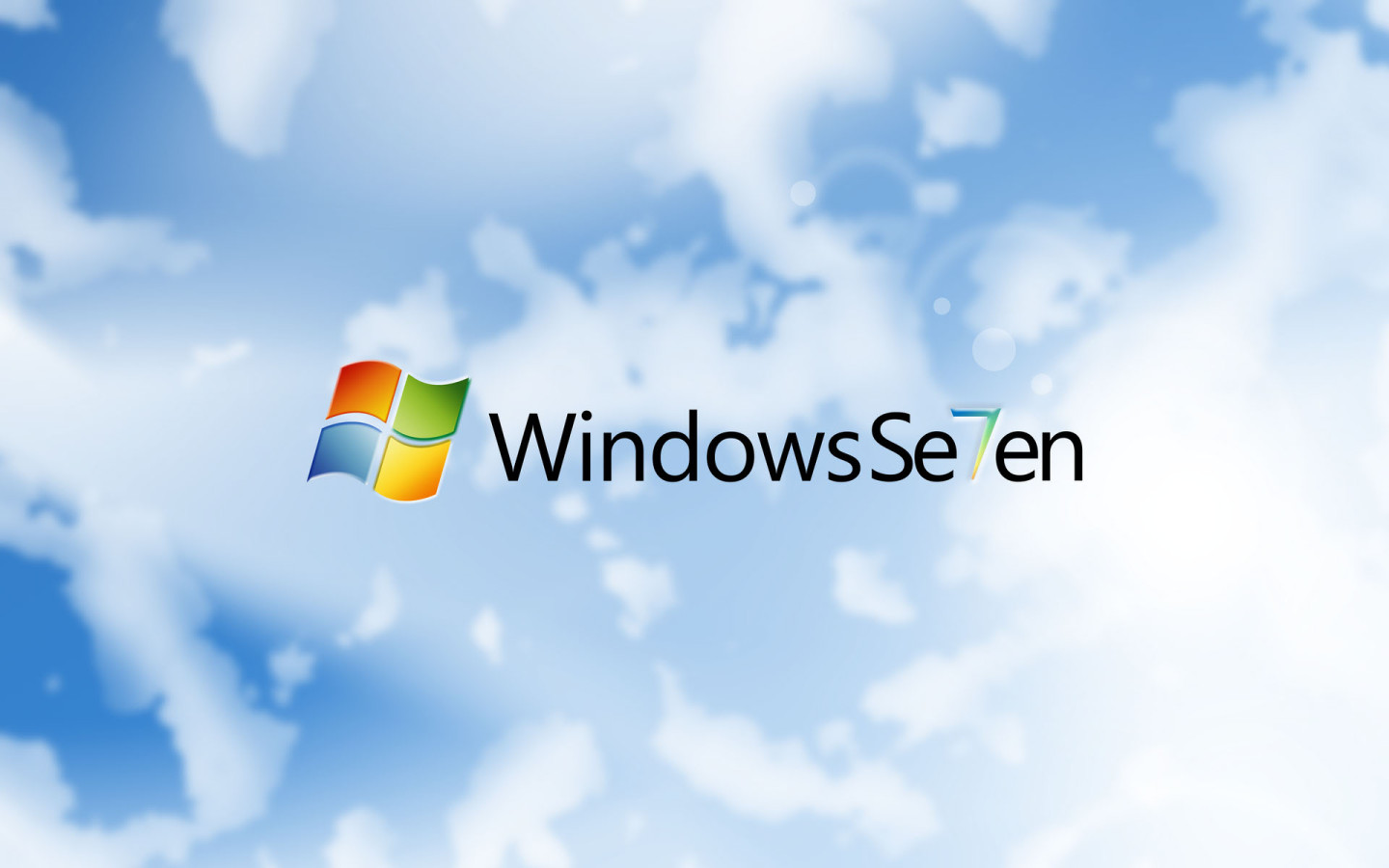 Windovs Seven небесная тема