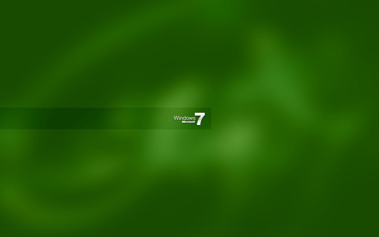 Windows 7 green