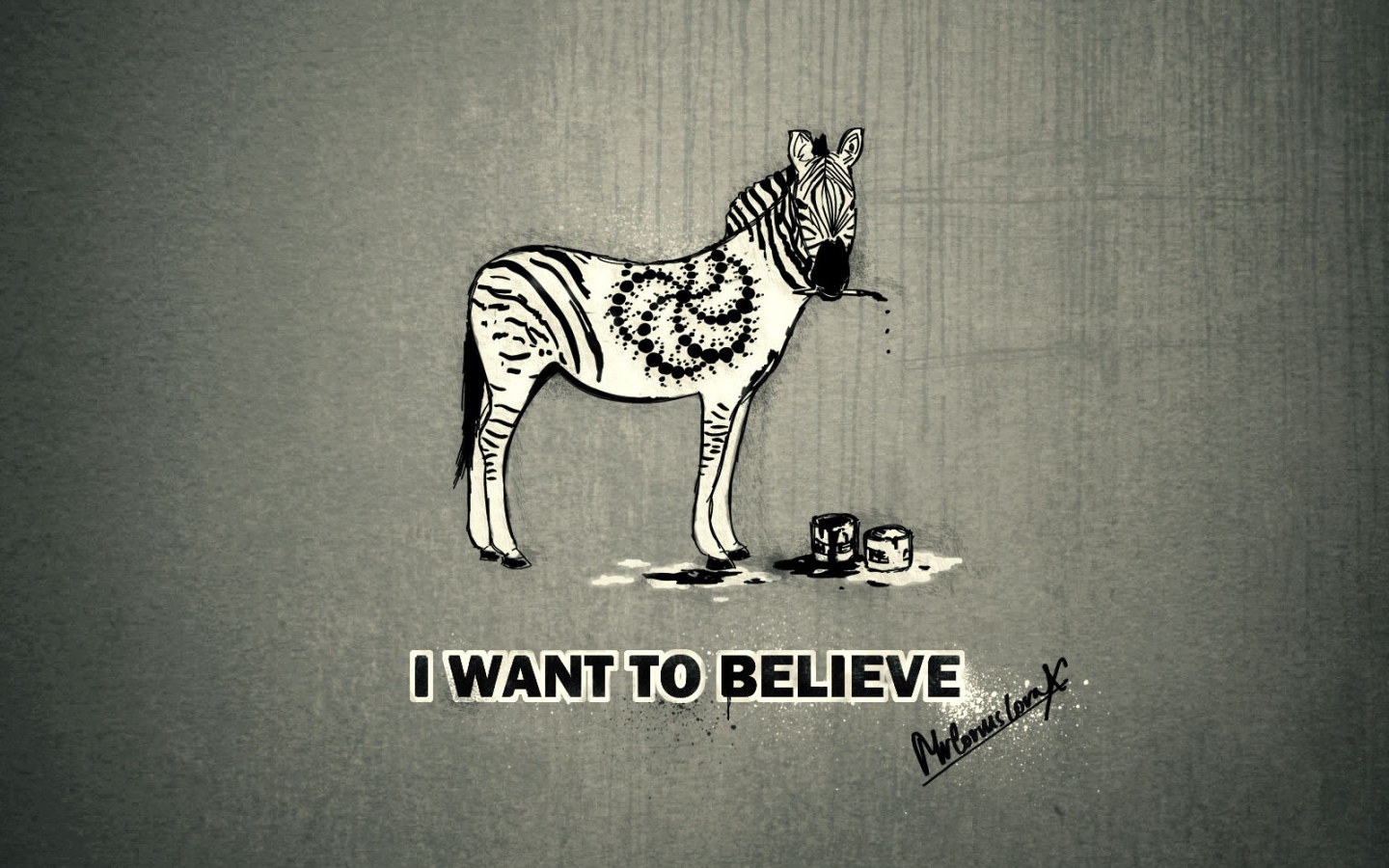 I want to believe