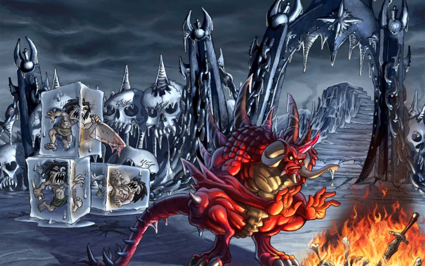 Немного тепла в замерзшем Мире