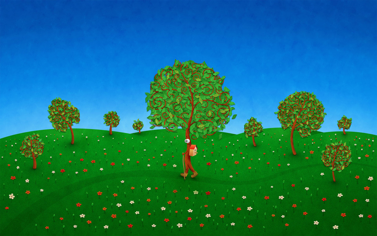 Сказочное дерево