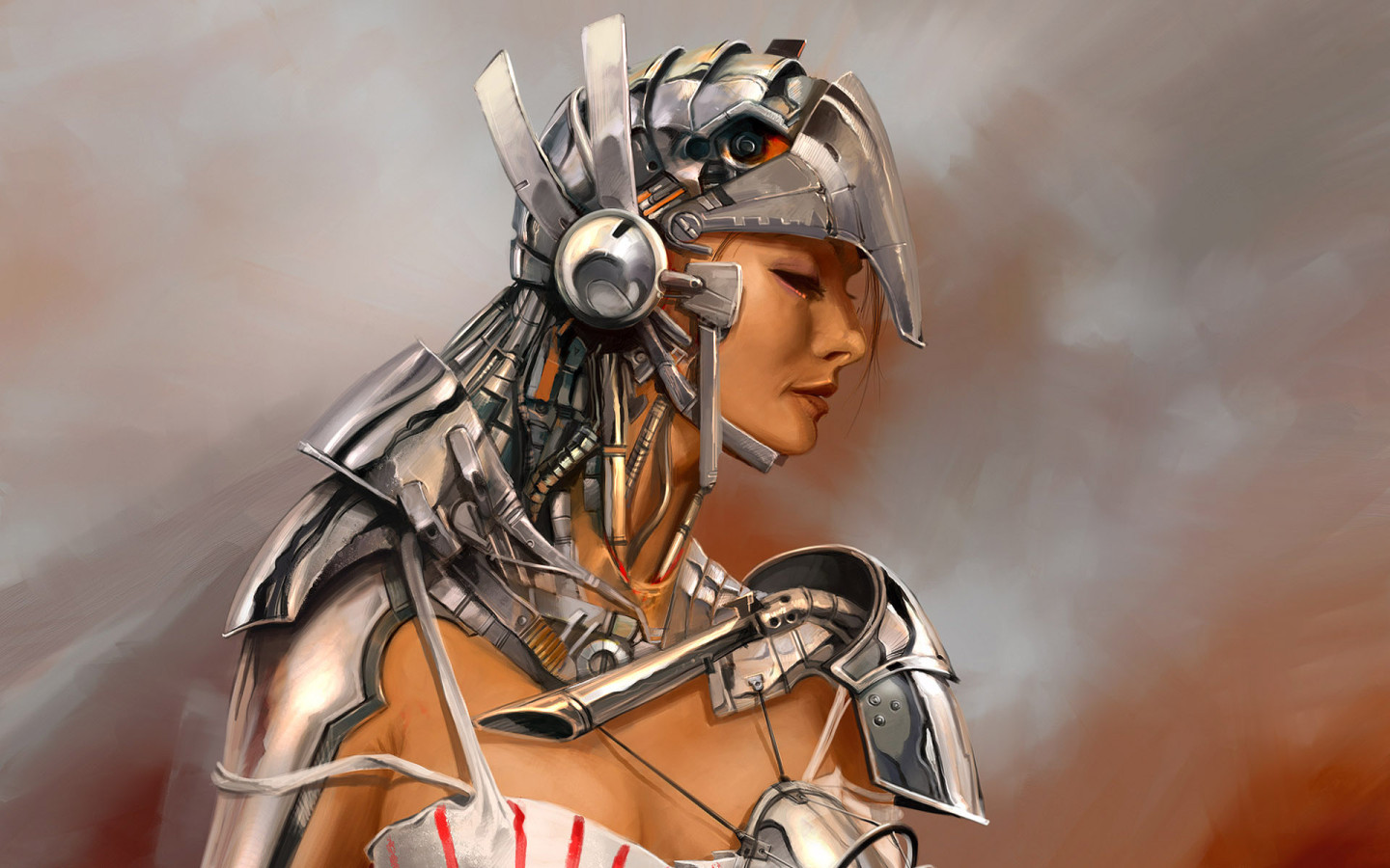 Девушка в доспехах