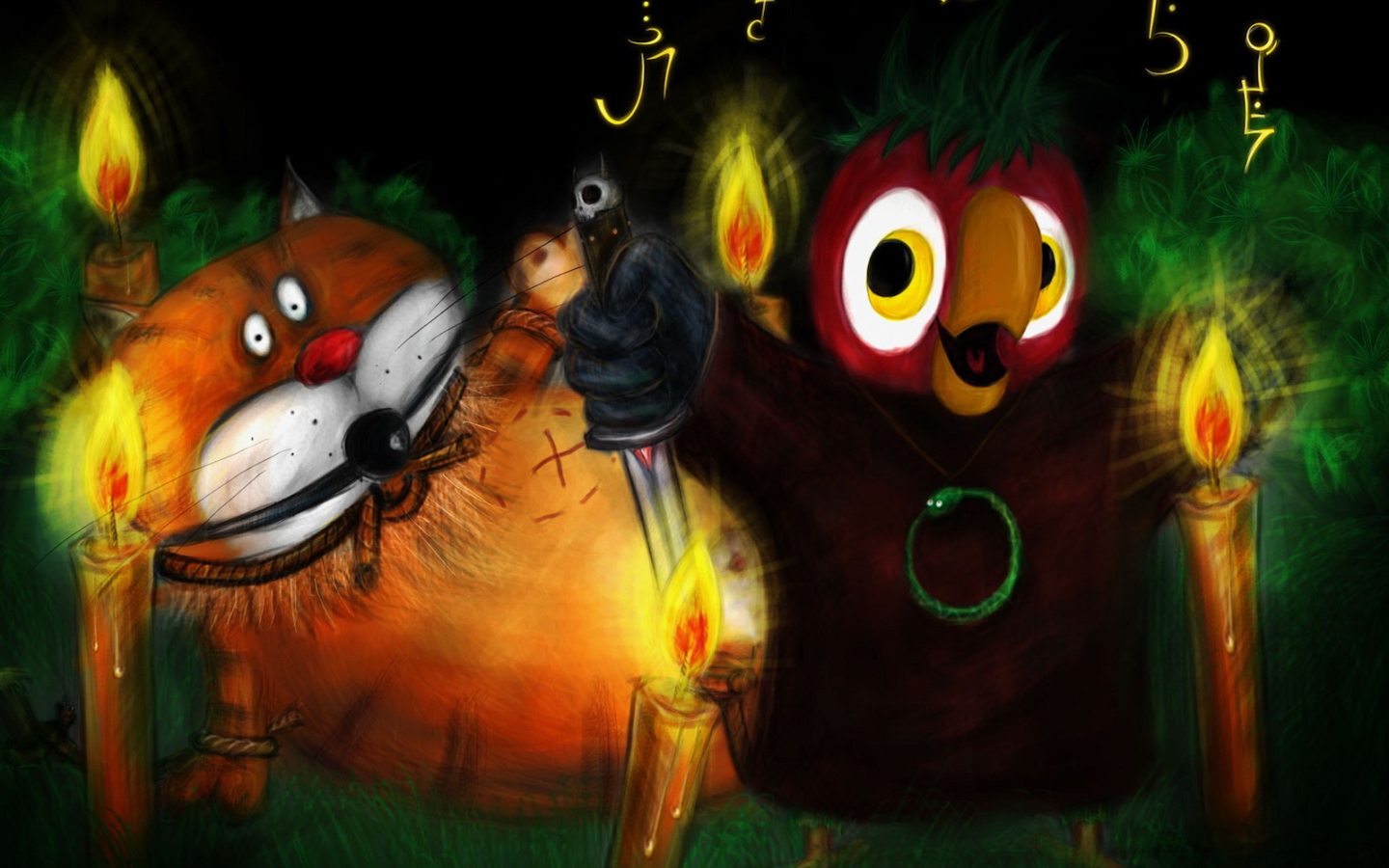 Жертвоприношение попугая Кешы