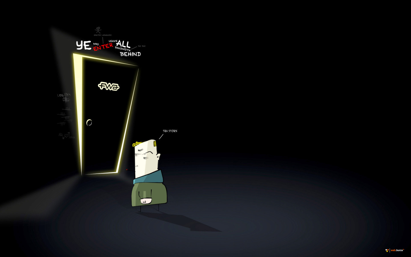 Задняя дверь