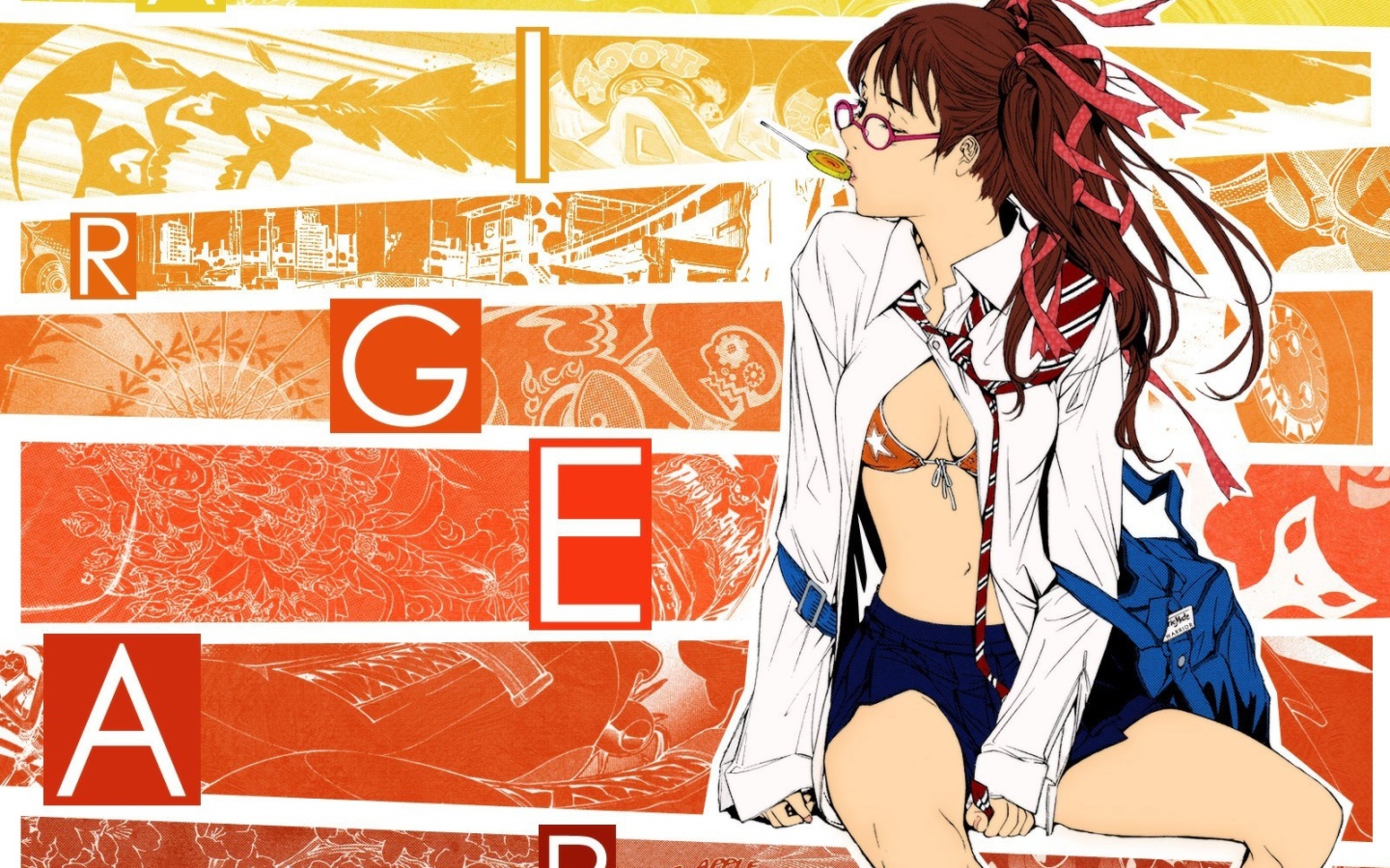 Девушка с леденцом