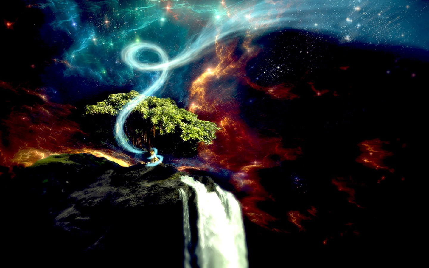 Фантастический водопад