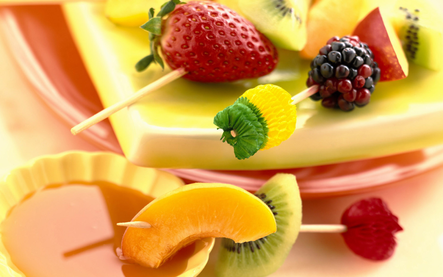 Фруктовое канапе