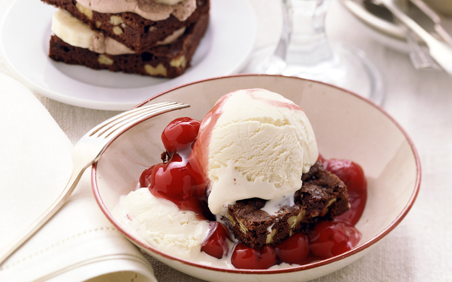 Пирог с мороженным