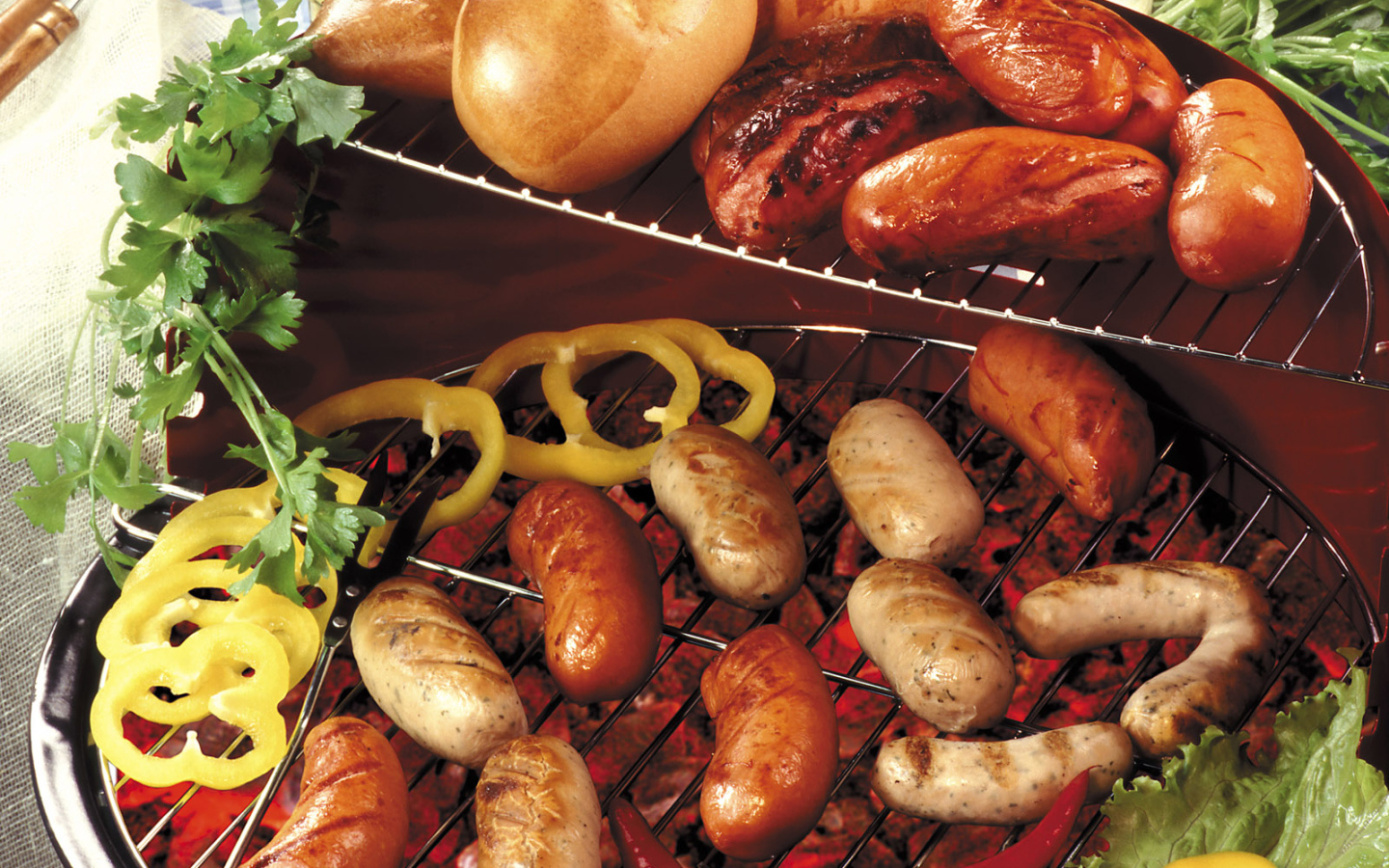 Жареные сардельки