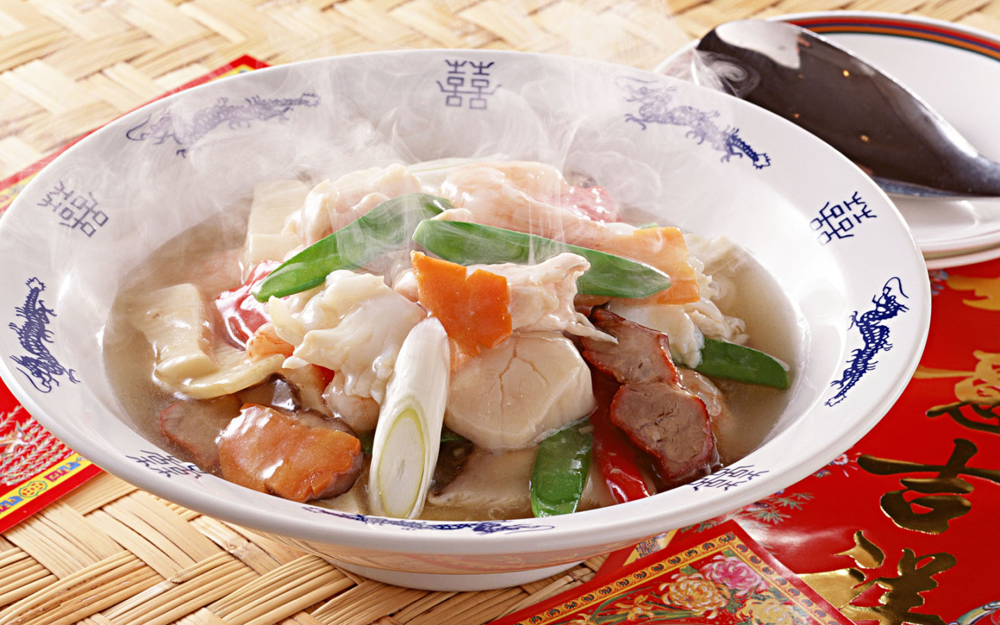 Деликатес суп из морепродуктов