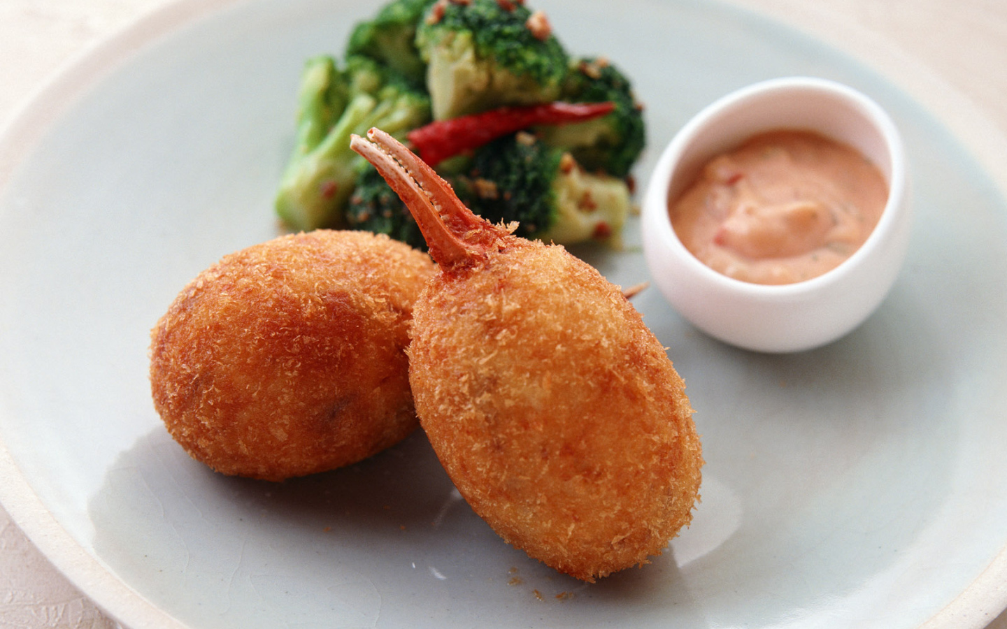 Обжаренный краб