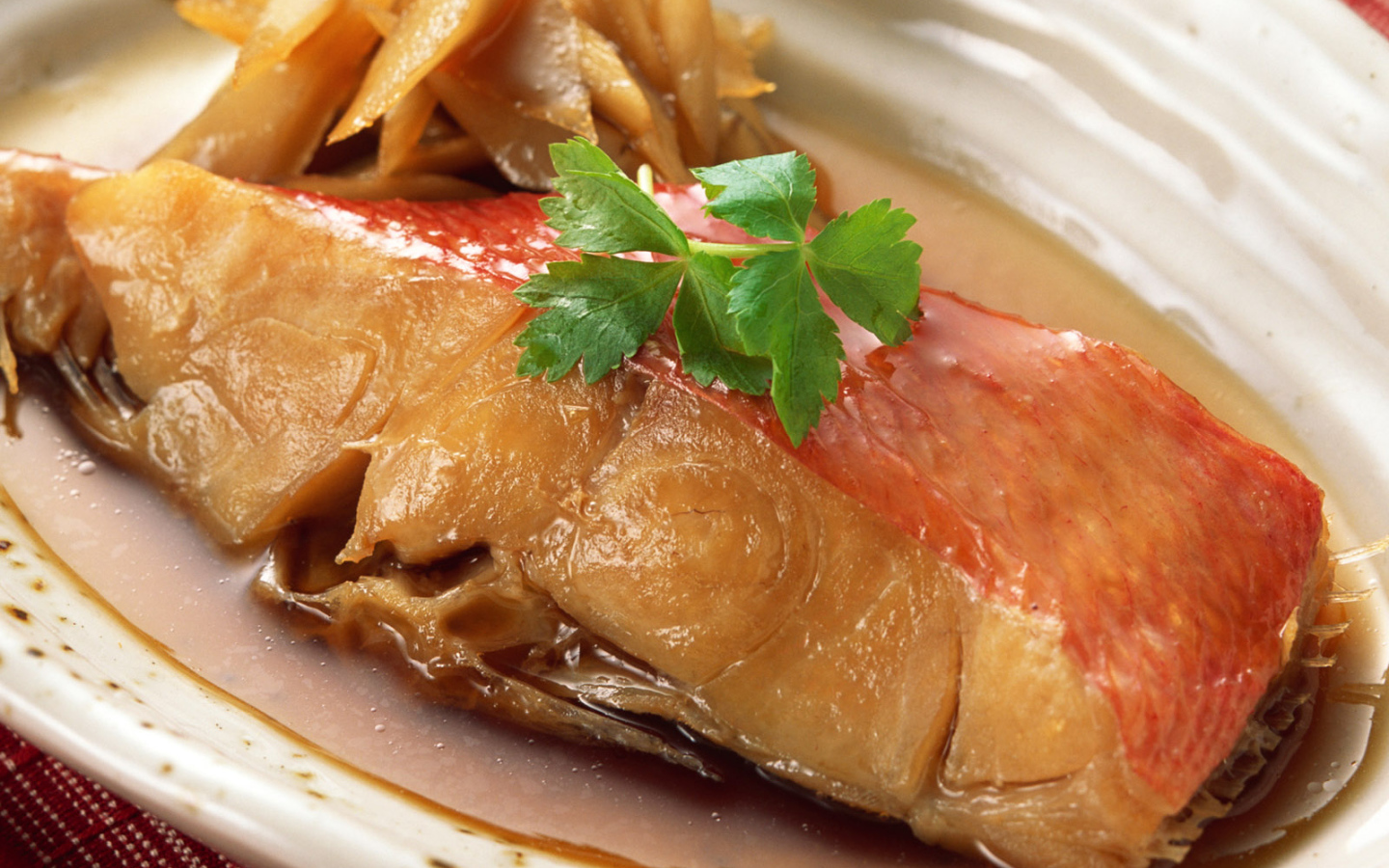 Жаренная форель