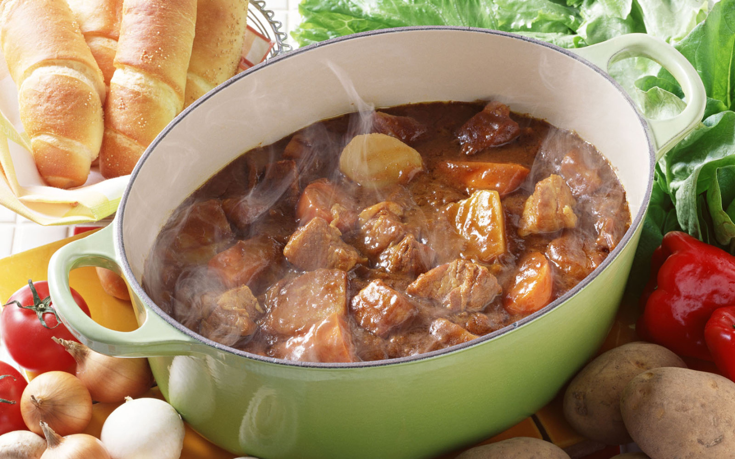 Суп с рыбой и мясом