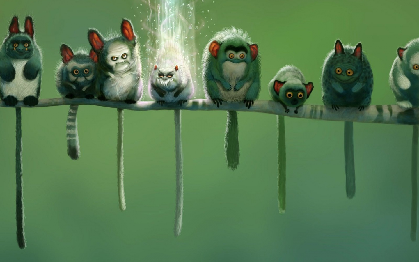 Свисающие хвосты