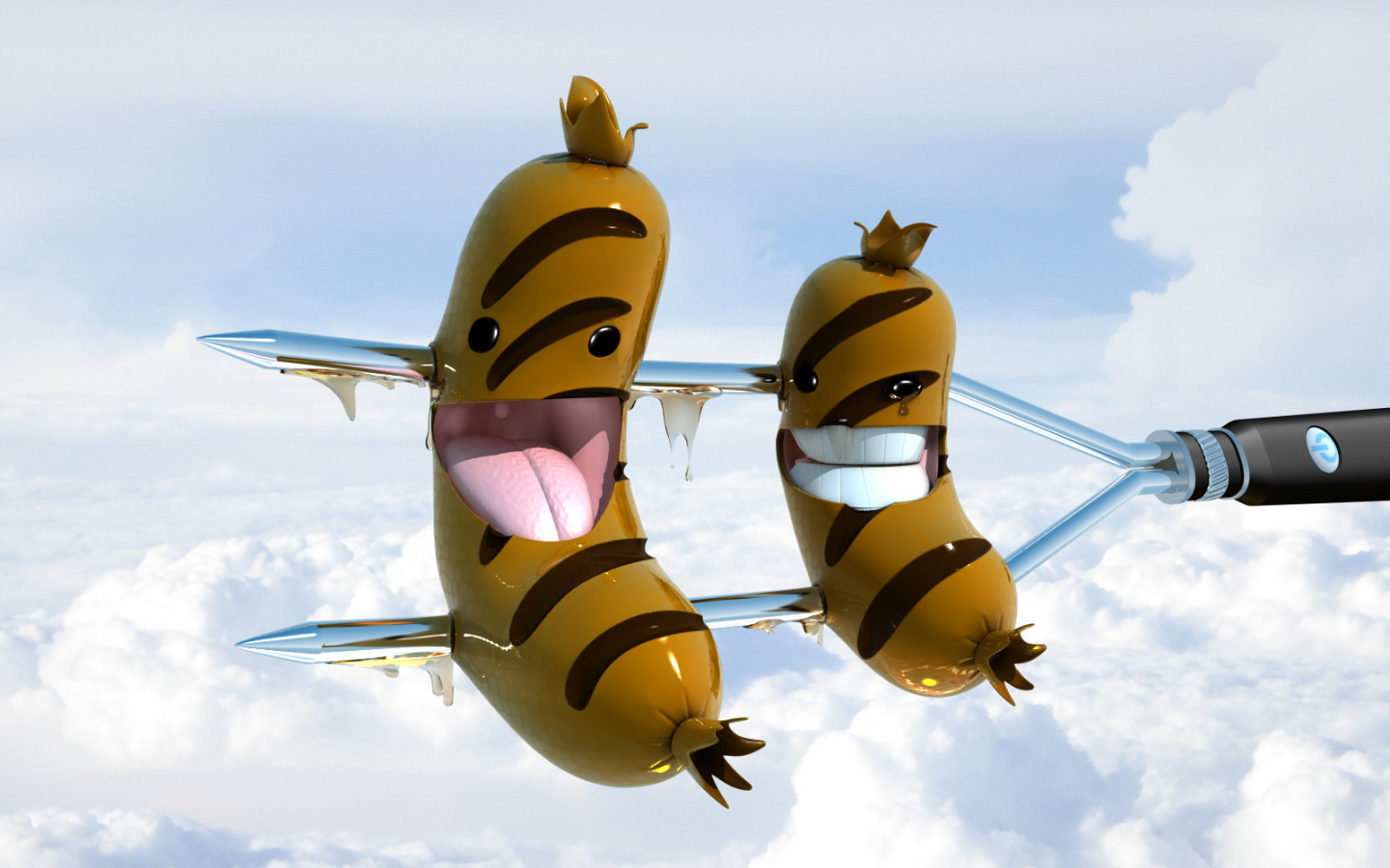 Веселые сосиски