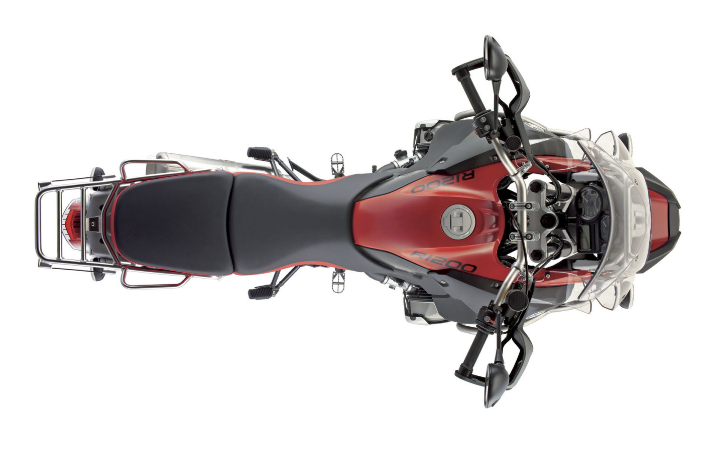 Мотоцикл BMW / Байк BMW вид сверху