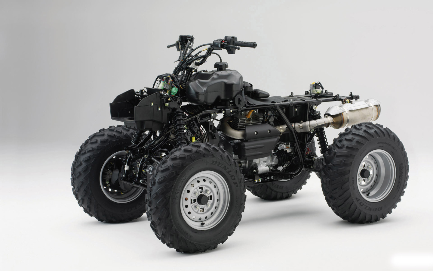 Внутри Хонда квадроцикл