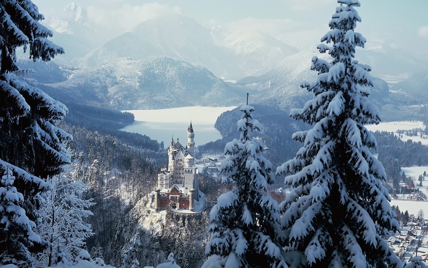 Бавария Замок Neuschwanstein